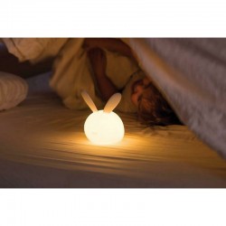 Nattou - Lampa de veghe Cu senzor care detecteaza plansul bebelusui si calmeaza vizual Cu 7 culori diferite si 4 intensitati Dur