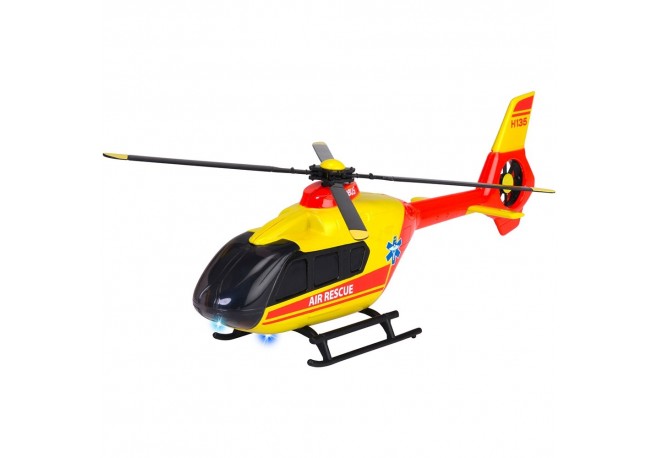Elicopter de salvare Majorette Airbus H135 cu lumini si sunete