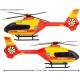 Elicopter de salvare Majorette Airbus H135 cu lumini si sunete