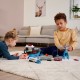 Set Majorette Creatix Logistic Freight Ship cu nava camion si macara