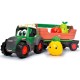 Tractor Simba ABC Freddy Fruit Trailer 30 cm cu lumini sunete si accesorii