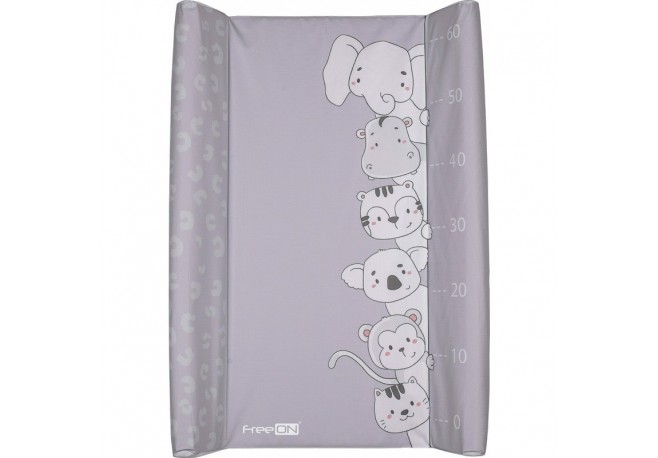 Saltea de infasat cu taliometru Soft FreeON 70 x 50 cm Animals
