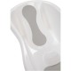 Cadita Cu doua parti antiderapante Cu dop Conform cu standardul european de securitate EN 17072:2018 FreeON 81x41x24 cm White