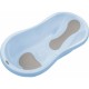 Cadita Cu doua parti antiderapante Cu dop Conform cu standardul european de securitate EN 17072:2018 FreeON 81x41x24 cm Blue