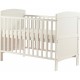 Patut din lemn Lory transformabil pentru bebe si junior 120x60 cm Din lemn de pin si mdf Cu sina speciala pentru dentitie Stabil