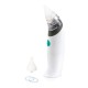 Aspirator nazal electric Rino Cu 2 extensii moi din silicon Pe baza de baterii AA Bbluv Alb