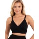 Sutien pentru alaptat Valentina Din 92% poliamida si 8% elastan Masura S/M Black