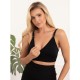 Sutien pentru alaptat Valentina Din 92% poliamida si 8% elastan Masura S/M Black