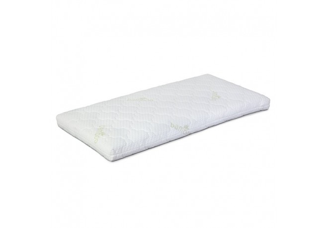 Saltea pentru patut YappyPremiumEco din materiale ecologice Din sisal si peri de cal Cu husa din bambus YappyKids 120x60x9 cm Al