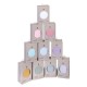 Cearceaf din muselina Pentru patut de 120x60 cm YappyKids Blush