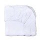 Cearceaf din muselina Pentru patut de 120x60 cm YappyKids White