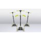 Lionelo - Trotineta pentru copii Jessy Pliabila Pana la 50 Kg Cu design ergonomic Cu lumini LED 56 x 26 x 67-82 cm 3 ani+ Verde