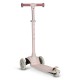 Lionelo - Trotineta pentru copii Jessy Pliabila Pana la 50 Kg Cu design ergonomic Cu lumini LED 56 x 26 x 67-82 cm 3 ani+ Roz