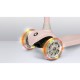 Lionelo - Trotineta pentru copii Jessy Pliabila Pana la 50 Kg Cu design ergonomic Cu lumini LED 56 x 26 x 67-82 cm 3 ani+ Roz