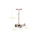 Lionelo - Trotineta pentru copii Jessy Pliabila Pana la 50 Kg Cu design ergonomic Cu lumini LED 56 x 26 x 67-82 cm 3 ani+ Roz