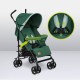Lionelo - Carucior sport Elia Cu husa de picioare Cu plasa de tantari Conform cu standardul european de securitate EN1888-1 Verd