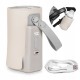Lionelo - Incalzitor biberoane ThermUp Go Plus Portabil Cu aspect elegant Temperatura constanta pana la 24 h Incarcare USB Bej