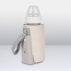 Lionelo - Incalzitor biberoane ThermUp Go Plus Portabil Cu aspect elegant Temperatura constanta pana la 24 h Incarcare USB Bej