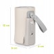 Lionelo - Incalzitor biberoane ThermUp Go Plus Portabil Cu aspect elegant Temperatura constanta pana la 24 h Incarcare USB Bej
