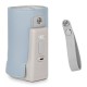 Lionelo - Incalzitor biberoane ThermUp Go Plus Portabil Cu aspect elegant Temperatura constanta pana la 24 h Incarcare USB Albas