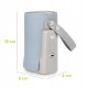 Lionelo - Incalzitor biberoane ThermUp Go Plus Portabil Cu aspect elegant Temperatura constanta pana la 24 h Incarcare USB Albas