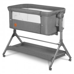 Lionelo - Patut co-sleeper Leonie Plus Pliabil Cu sistem de leganare Cu setare unghiulara Reglabil in 6 pozitii pe inaltime Conf