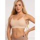 Sutien pentru alaptat Agnes Din 95% bumbac si 5% elastan Masura L Beige