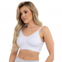 Sutien pentru alaptat Nauru Din 92% poliamida 8% elastan Masura M/L White