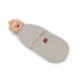 MimiNu - Sistem de infasare bebe 0 - 3 luni Din tesatura thermofrotte Beige