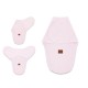 MimiNu - Sistem de infasare bebe 0 - 3 luni Din tesatura thermofrotte Pink