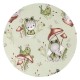 Qmini - Set lenjerie patut 5 piese Cu pilota si perna Din bumbac certificat Oeko Tex Standard 100 Pentru patut 120x60 cm Frogs