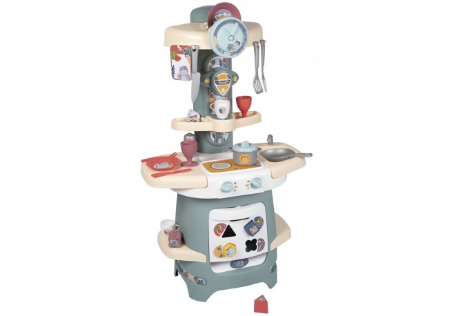 Bucatarie Smoby Cooky Kitchen albastru cu accesorii