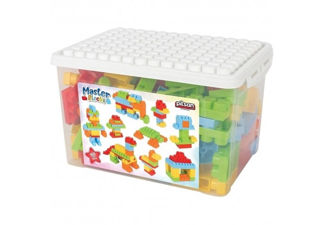 Set constructie Pilsan Master Blocks 168 piese