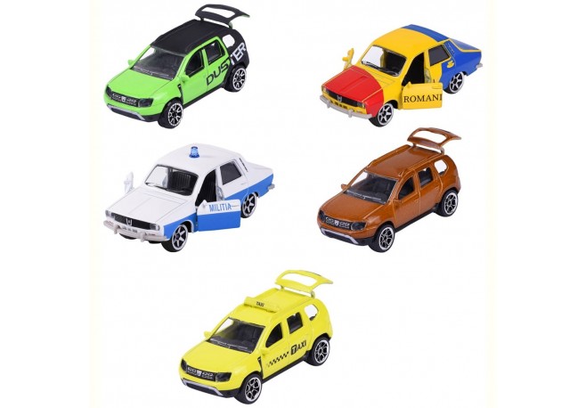 Set Majorette Dacia Historical cu 5 masinute