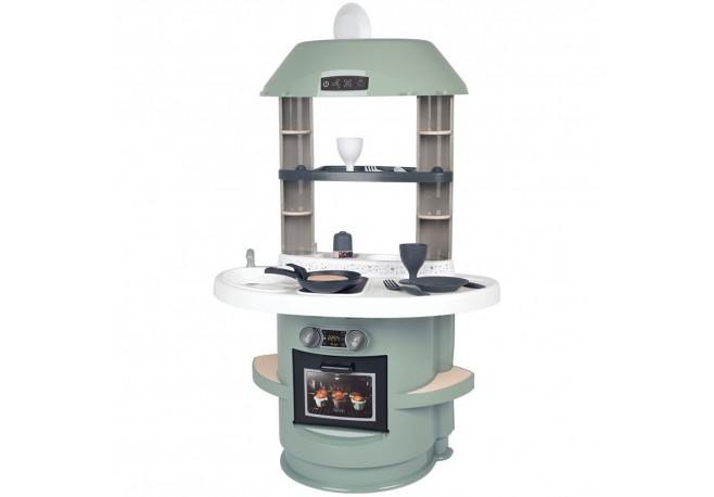 Bucatarie Smoby Nova verde cu accesorii