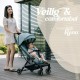 Carucior sport pliabil automat Reno Tehnologie inovatoare One-Hand Folding De la nastere pana la 22 kg Din material impermeabil 