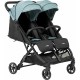 Carucior gemeni Active Twin Cadru din aluminiu Spatar reglabil Pliere compacta Conform cu standardul european de securitate EN 1