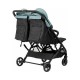 Carucior gemeni Active Twin Cadru din aluminiu Spatar reglabil Pliere compacta Conform cu standardul european de securitate EN 1