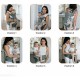 Marsupiu cu scaunel 6 in 1 Easy Mode De la 3.5 kg pana la 15 kg FreeON Grey