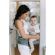 Marsupiu cu scaunel 6 in 1 Easy Mode De la 3.5 kg pana la 15 kg FreeON Grey