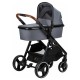 Carucior 4 in 1 Bloom Cu cadru din aluminiu Cu landou Scoica auto cu baza isofix Parte sport cu sezut reversibil Geanta pentru m