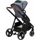 Carucior 4 in 1 Bloom Cu cadru din aluminiu Cu landou Scoica auto cu baza isofix Parte sport cu sezut reversibil Geanta pentru m