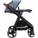 Carucior 4 in 1 Bloom Cu cadru din aluminiu Cu landou Scoica auto cu baza isofix Parte sport cu sezut reversibil Geanta pentru m