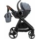 Carucior 4 in 1 Bloom Cu cadru din aluminiu Cu landou Scoica auto cu baza isofix Parte sport cu sezut reversibil Geanta pentru m