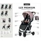 Carucior sport pliabil automat Lux Usor 6.6 Kg Tehnologie inovatoare One-Hand Folding De la 6 luni pana la 22 kg Din aluminiu Cu