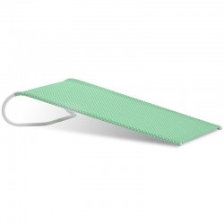 Petite&Mars - Suport de baie Meli Din material textil 100% bumbac 43 x 23.5 cm Anatomic Verde