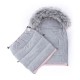 Feedo - Sac de iarna Multifunctional Poate fi utilizat ca geanta prin desfacerea fermoarului Atasabil la carucior Lana 110 cm 0-