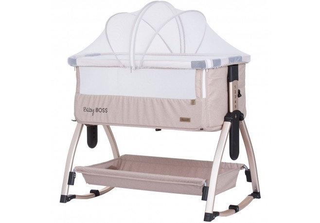 Patut Co-Sleeper Chipolino Baby Boss humus