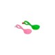 I CAN - Set 2 lingurite cu multiple modalitati de prindere Pink/Green