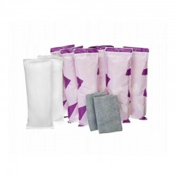 Frida Mom - Set 8 absorbante umede intime Cu efect de racire Includ 2 perechi de chiloti de unica folosinta Pentru perioada post